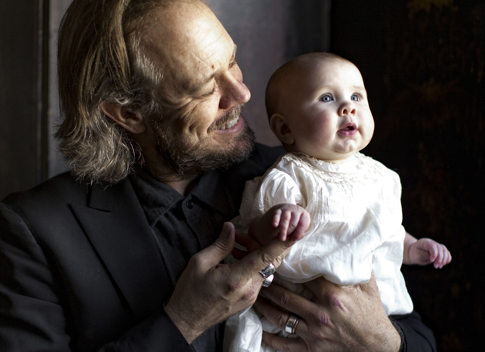 Tim Hussey and daughter Merrick